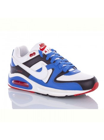 Купить кроссовки Air Max мужские кожаные белые с черным недорого в Украине