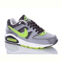 Модные кроссовки AX Air Max мужские кожаные серые