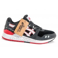 Модные кроссовки замшевые Gel Lyte женские черные 