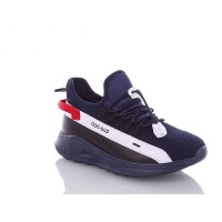 Модные детские кроссовки Jong Golf сетка темно-синие, 31-36р.
