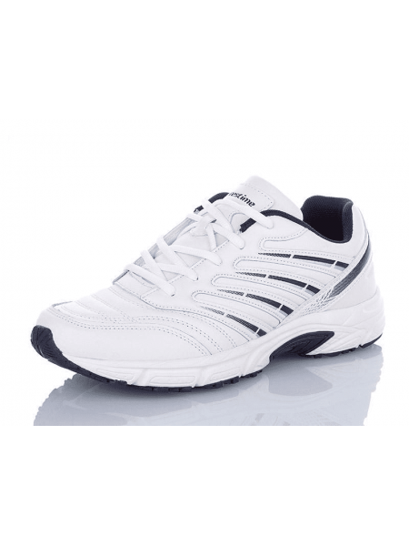 Кроссовки Restime мужские кожаные белые, 41-45р.