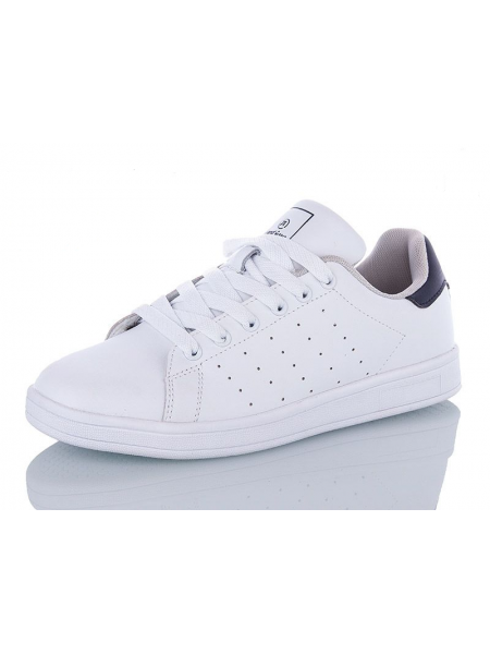 Кроссовки кожаные Restime белые, 36-41р.