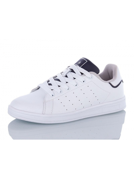 Кроссовки кожаные Restime белые, 36-41р.