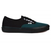 Кеды мужские  Chukka Low текстильные черные с зеленым