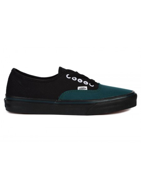 Кеды мужские  Chukka Low текстильные черные с зеленым