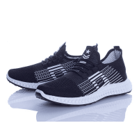 Стильные кроссовки Wonex мужские текстильные черные, 40-45р. 