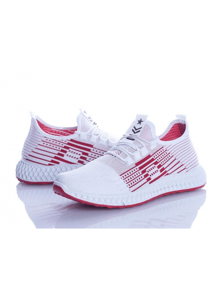 Модные кроссовки Wonex мужские сетка белые, 40-45р. 